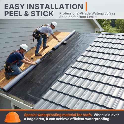 50 Mil EPDM Rubber Roofing Materials Roll 39 in x 16.4 ft