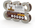6 Pack Buck Aluminum Foil Tape – 2 Inch x 216ft (72 yd), 3.6 Mil – HVAC Tape for Ductwork, AC, Dryer Vents & Insulation – Silver Foil Tape for Metal Repair, Exhaust Sealing & Air Conditioning