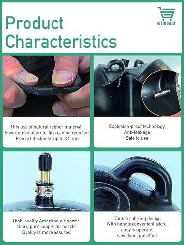 DILIGUALA Inflatable Pipe Plug (Airbag) for Drainage Pipe & Sewer Pipe, Water Shut Off Tool with Accessories - Plumbing Tool for Pipe Repair, Closed Water Testing & Temporary Blocking (2 inch)