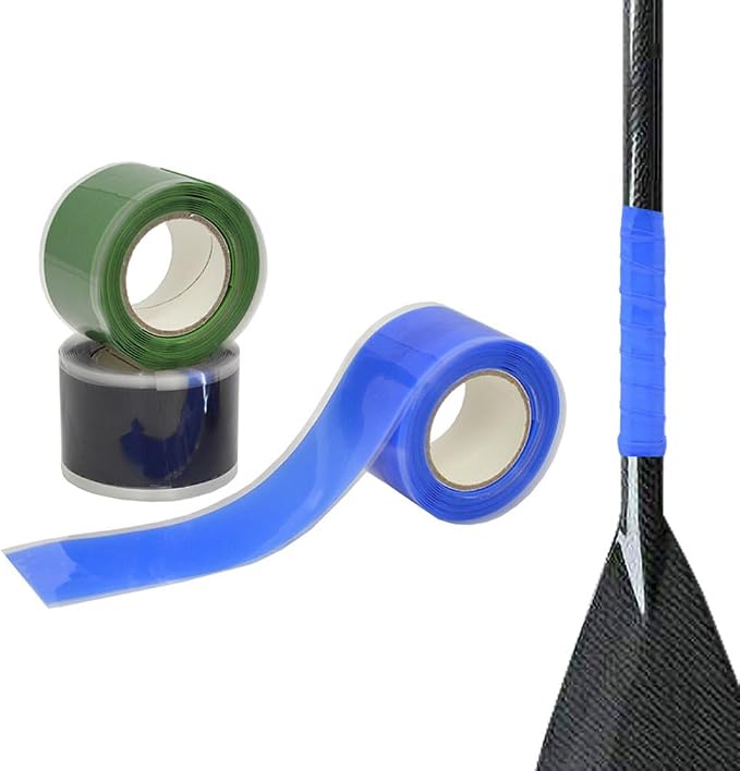 HXBER Kayak Paddle Grip Tape Silicone Grip Tape for Kayak Canoe and Dragon Boat