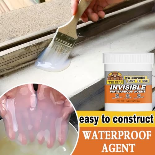 Waterproof Sealant – DIY Leak Repair Coating for Flat, Metal & Low Slope Roofs, Foundations, Gutters & More – Flexible Protective Membrane