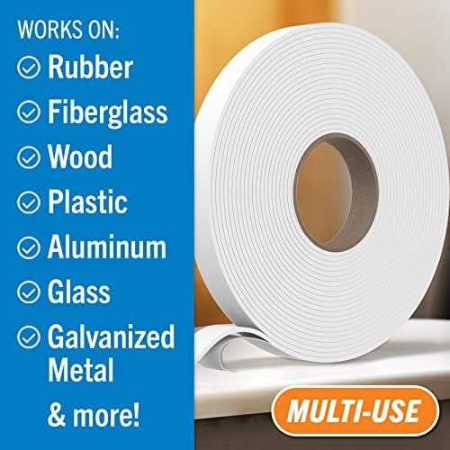 Butyl Tape for RV Roof and Boat, 36 Feet White Putty Window Sealant Tape | Waterproof Weather Resistant, 3/4 Inch Wide x 1/8 Inch Thick, Better Boat