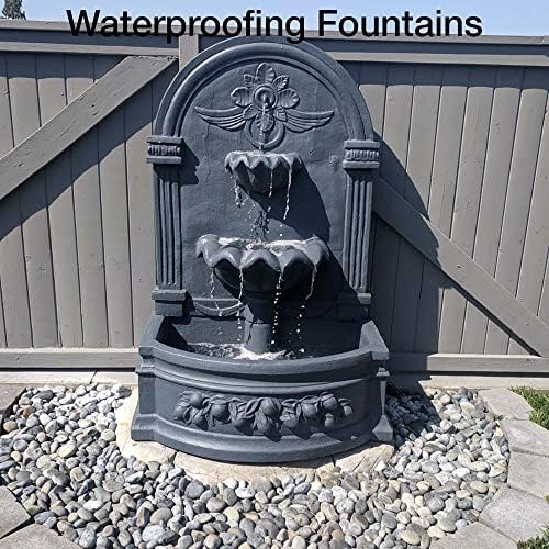 SEMCO Liquid Waterproofing Membrane - Water-Based Roofing, Leak, Crack, Deck, Flooring - Protector Coating for Exterior & Interior Surfaces, Metal, Wood, Masonry - USA Made, 1 Gallon (Rockslide Grey)