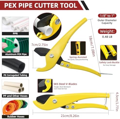 GPANDAG Sink Wrench for Bathroom/Kitchen/Toilet Pipe Install in Tight Space
