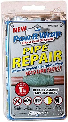 FERNCO FPW248CS Pipe Repair Kit (3-Pack)
