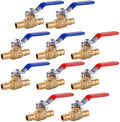 10PC EFIELD 1/2-Inch Brass PEX-A Expansion Ball Valve for Pex-A Pipe