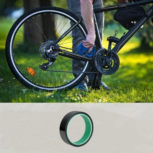 Tubeless Rim Tape for Bicycles, 10m Roll Multiple Widths (21mm-35mm) Heavy-Duty Polypropylene High-Performance Adhesive 700C Road Bike Wheels