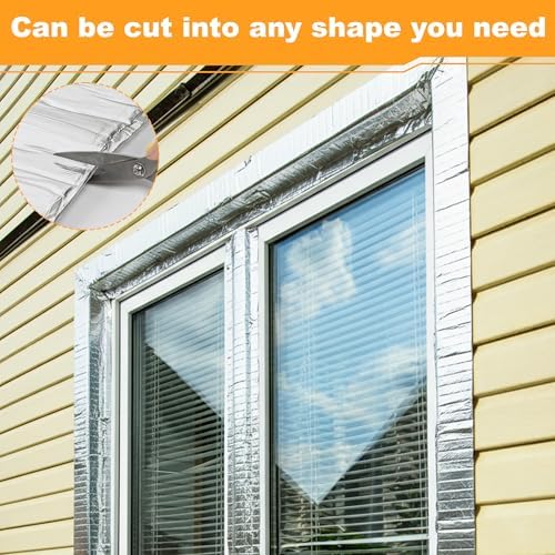 Waterproofing Membrane 39.6in x 16.5ft Self-Adhesive Roofing Felt