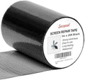 Secopad 3" x 240" (20FT) Screen Repair Tape, Screen Repair Kit, Black