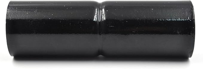 10 Pack Chain Link Fence Top Rail Sleeve,1-3/8" x 6" top Rail Sleeve,Black | 14 Gauge, Carbon Steel, Surface Coating, Rust resistant for outdoor chain link fence installation and maintenance