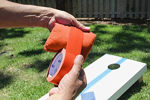 IPG JobSite DUCTape, Colored Duct Tape, 1.88" x 60 yd, Orange (Single Roll)