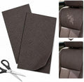 2PCS 8×4 Inch PU Leather Patch for Car Seat Repair, Self-Adhesive Leather Repair Patch Tape for Vinyl Leather Upholstery, Car Seat Furniture Repair Kit (Light Coffee)