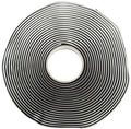 WRS 1/8" x 1/2" Double Sided Butyl Tape, 25 Ft, Black, for Windows & Doors | Creates a Waterproof, Mess Free Seal for Glass, RVs, Skylights, Roofing Joints & Flashing; Rubber Adhesive; Sold Individually