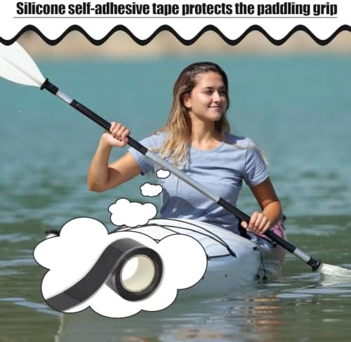 Silicone Self Fusing Tape Self-Adhesive Waterproof | Automotive Repair Tape for Plumbers Electricians Technicians Handymen Gardeners Athletes Home Garage Basement Workshop Gym