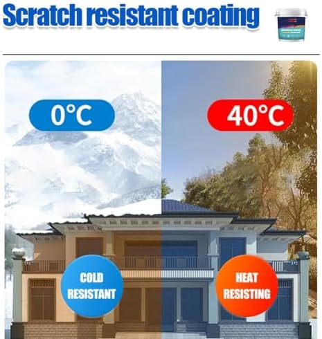 Polyurethane Waterproof Coating, 1000g Waterproof Coating for Wood sealant/Concrete sealant, Super Strong Bonding Waterproof Anti-Leakage Agent, Sealant for Concrete,Wood Wall, Skylight, Rv (Blue1)