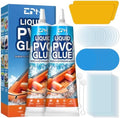 EPN Air Mattress Patch Kit, Waterproof Clear Vinyl Repair Glue, 2 x 80 mL