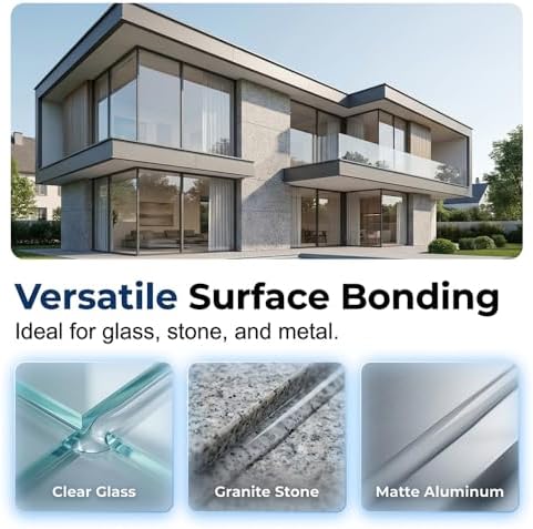 Sealant Waterproof, Silicon Waterproof Sealant Outdoor Silicone Sealant, Outdoor Water Proof Exterior Sealants High Temp Resistant Exterior Sealant (White-1PC)