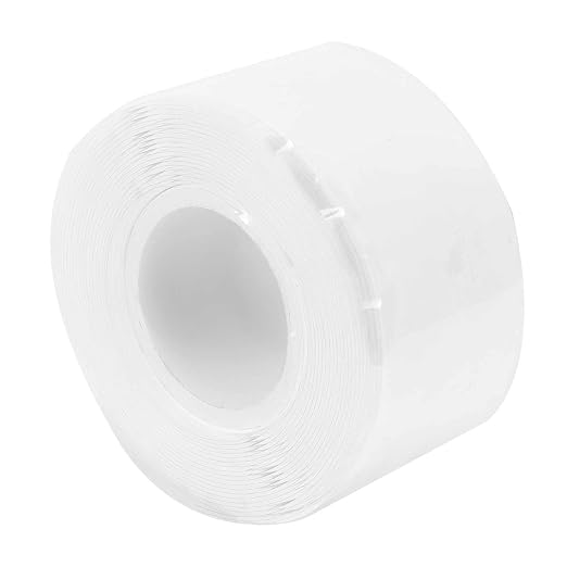 Marhynchus Silicone Rubber Repair Tape, Self Fusing Heavy Duty Leak Sealing Insulating Wrap for Plumbing Auto Silicone Black 9.8 ft 1 Roll
