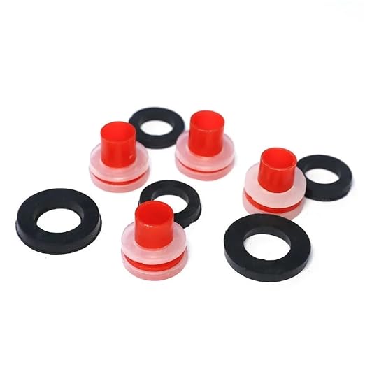 Faucet Gasket O-Ring Kit Rubber Pipe Leak-Proof Sealing O Ring Washer Silicone for Plumb Plug Repair(100pcs)