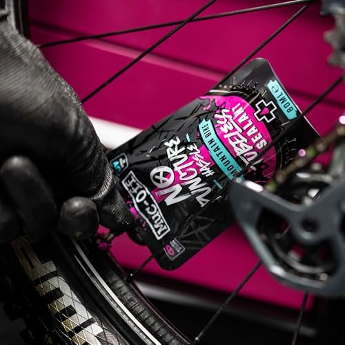 Muc-Off MTB Tubeless Sealant, 500ml - Tubeless Tire Sealant for Bicycle Puncture Repair - Durable Bike TireSealant for Mountain Bikes, 500ml (Pack of 12)