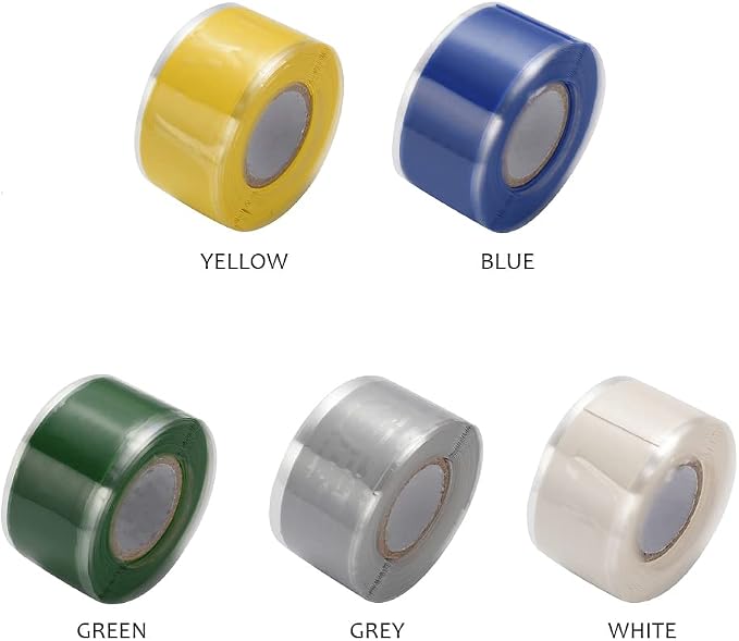 Pipe Repair Tape Stop Water Leak Burst Plumber Tap Waterproof BondingTape Tools Self Amalgamating,Grey