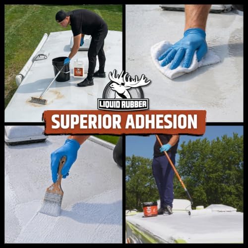 Liquid Rubber EPDM & TPO Primer for RV, Camper & Trailer Roofs, 1 Gallon