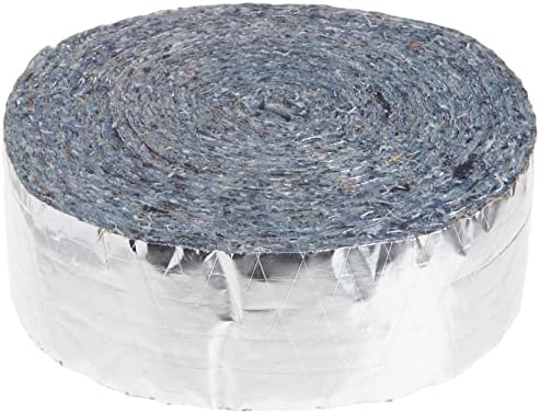 Frost King CF42X Foil Backed "No Itch" Natural Cotton Pipe Wrap, 3-Inch x 1-Inch x 25-Feet