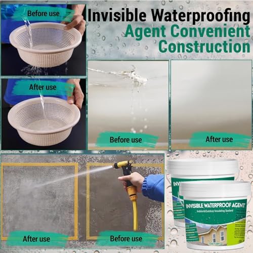 2Gal/256Fl.oz Transparent Waterproof Coating Set