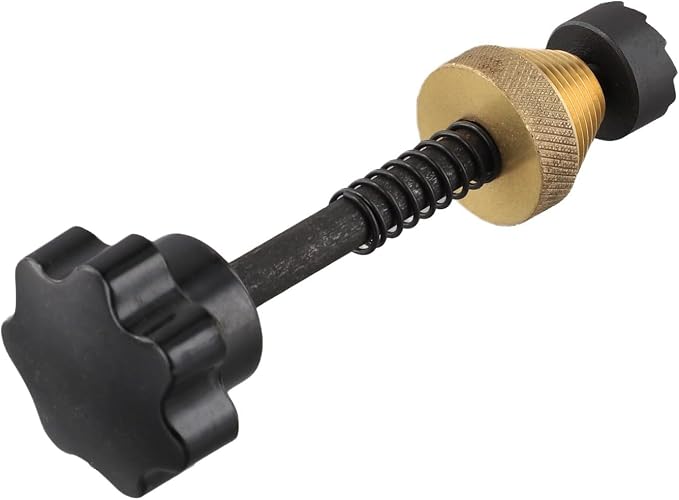 Steel Tap Reseating Tool for Leaking Faucets, Complete Reseater Kit with Guide and Cutters to Fix Sink Basin Bath Taps, Clears Calcium Deposits and Smooths Seats, Essential Home Plumbing Repair Gear
