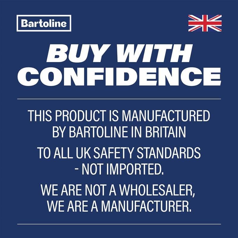 Bartoline Leak Sealer Spray, White, 13.5 oz [3 Pack] - Instant Waterproof Sealant for Pipes, Gutters, Roofs & Cracks Durable, Overpaintable & Weatherproof - 400 ml