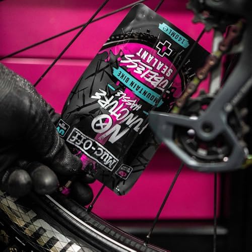 Muc-Off MTB Tubeless Sealant, 500ml - Tubeless Tire Sealant for Bicycle Puncture Repair - Durable Bike TireSealant for Mountain Bikes, 500ml (Pack of 12)