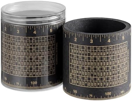 Relaxweex 550°F Pipe Wrap Around Tool for Pipe Fitters, High Heat Resistant Pipes Measuring Tool for 12" to 48" Diameter Pipes, Flex Angle Piping Fitter Tools with Storage Box for Welding and Marking