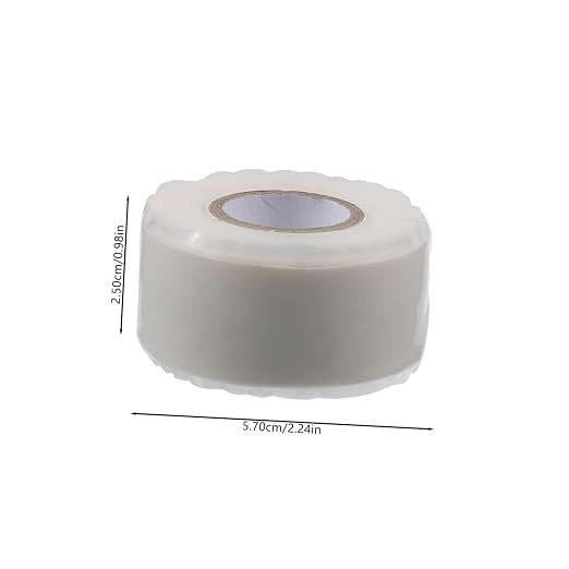PRETYZOOM High Temperature Resistant Waterproof Silicone Rubber Tape Self-Adhesive Leak Repair Duct Tape for Plumbing Heavy Duty 1 Roll