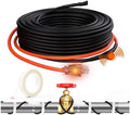HEATIT 60ft Self-Regulating Heat Cable for Pipes with Auto Thermostat 3W/FT