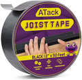 ATack Joist Tape for Decking 2 Inch x 50ft Waterproof, Non-Shrinking Deck Joist Tape 2 Inch - High Tack Butyl Flashing Sealant for Year-Round Protection on Wood, Metal, Composite, Roof Beams