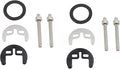 2 Sets Double Hole Tap Fixing Kit Bathroom Fixture for Kitchen Sink and Bathroom Basin Repair