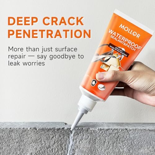 3 Pack Concrete Crack Filler, Gray, 8.8 Fl Oz