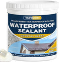 Waterproof Sealant 17.6 Oz Clear, TUFINEIN Transparent Waterproof Coating Water-Based Invisible Agent Roofs, Walls, Garden, Terraces Indoor & Outdoor