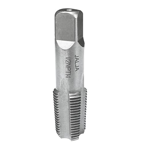 Jalja 1/2" NPT Pipe Tap - Reliable Thread Repair Tool for Precision Plumbing Work
