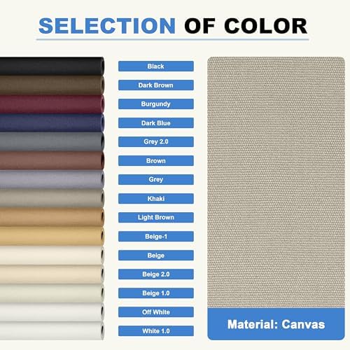 KING MOUNTAIN Canvas Repair Patch 16×30 Inch Self-Adhesive Waterproof Fabric Patch for Sofas, Tents, Furniture,Tote Bags, Car Seats (Grey2.0)