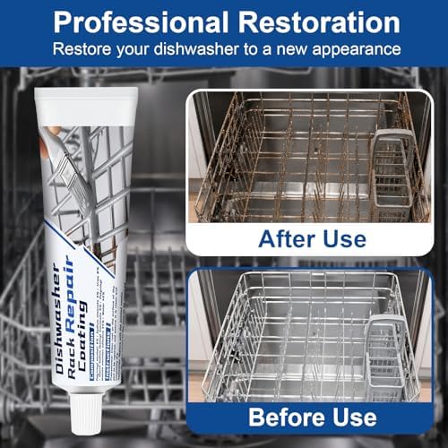 100ml Gray Dishwasher Rack Repair Coating, Waterproof & Heat Resistant