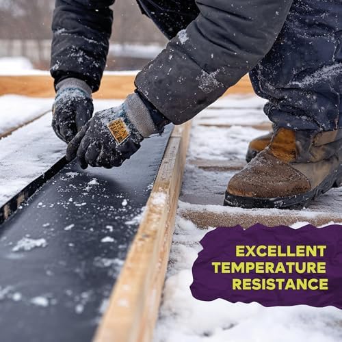 ATack Joist Tape for Decking 2 Inch x 50ft Waterproof, Non-Shrinking Deck Joist Tape 2 Inch - High Tack Butyl Flashing Sealant for Year-Round Protection on Wood, Metal, Composite, Roof Beams