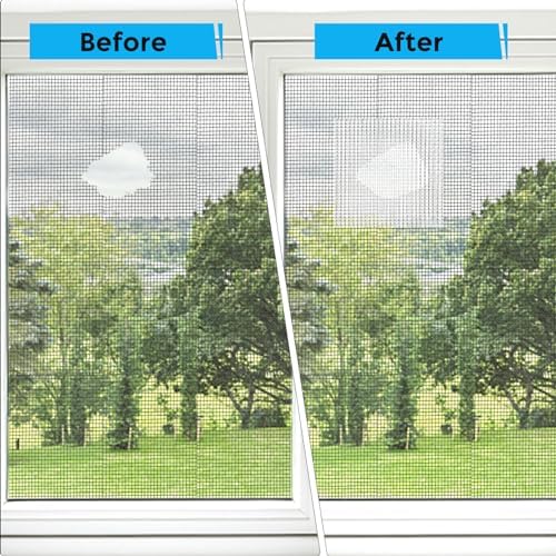 Secopad 2" x 180" (15FT) Screen Repair Tape, Screen Repair Kit, White