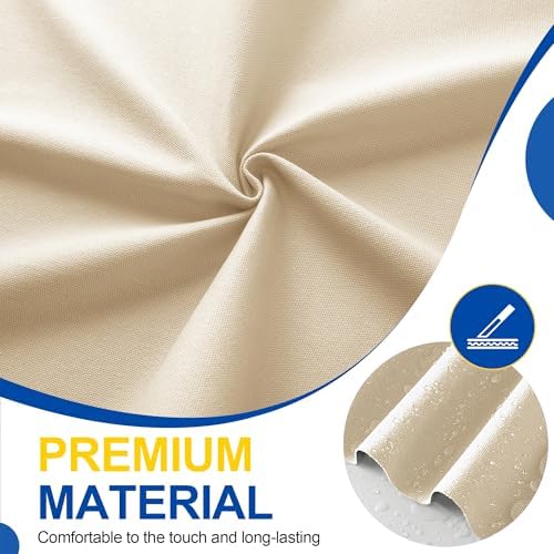Fabric Repair Tape, Self Adhesive Canvas Repair Patch Kit LightBeige 4"x71"