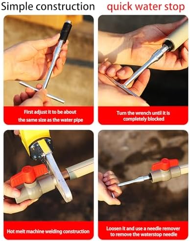 Stopping Water Stopper Pressure Pipe Water Stopper Pipe Kitchen Floor Bathroom Leak Repair Portable Plumbing Tool