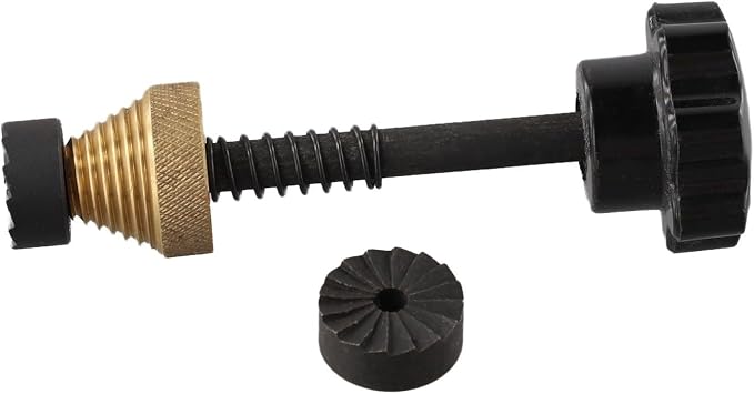 Steel Tap Reseating Tool for Leaking Faucets, Complete Reseater Kit with Guide and Cutters to Fix Sink Basin Bath Taps, Clears Calcium Deposits and Smooths Seats, Essential Home Plumbing Repair Gear