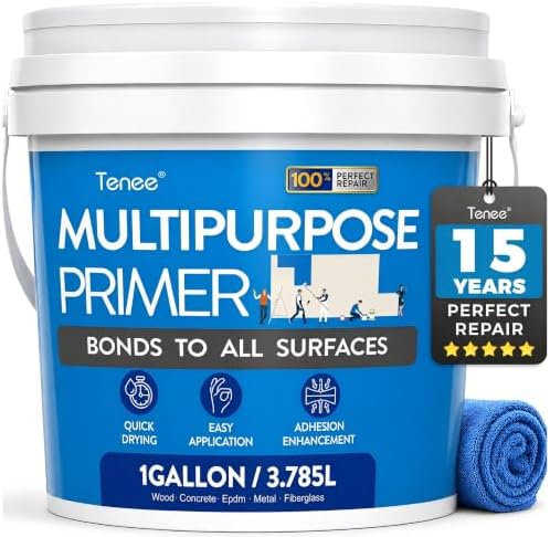 1 Gallon RV Roof Primer Sealant, Liquid Rubber for EPDM & TPO Roofs