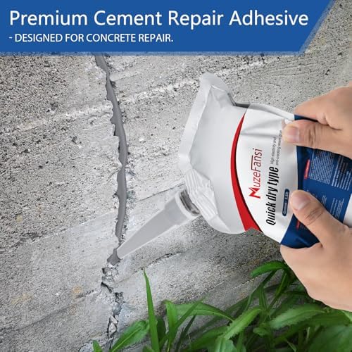 Cement Crack Sealant,Premium Concrete Crack Filler, Waterproof Repair Sealant, Weather-Resistant Caulking Glue, Quick-Drying Sealing Adhesive for Concrete(2 pcs)