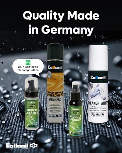 Collonil Carbon Pro XXL – Universal Shoe Protector Spray 2x 10.1 fl oz – Waterproof & Stain-Resistant – PFAS-Free Suede Protector for Shoes, Boots, Backpacks, Jackets & Tents – Made in Germany