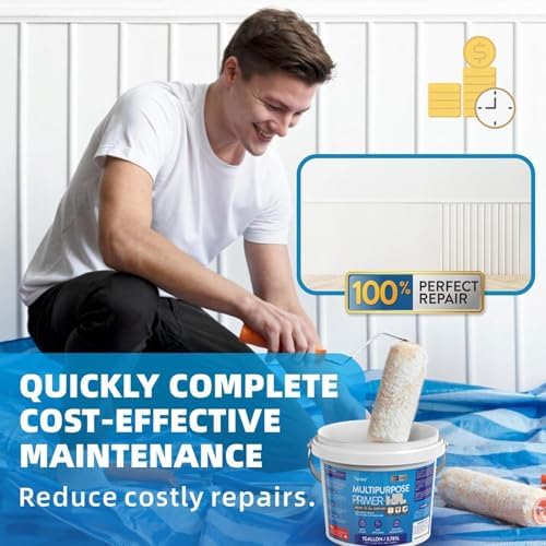 1 Gallon RV Roof Primer Sealant, Liquid Rubber for EPDM & TPO Roofs